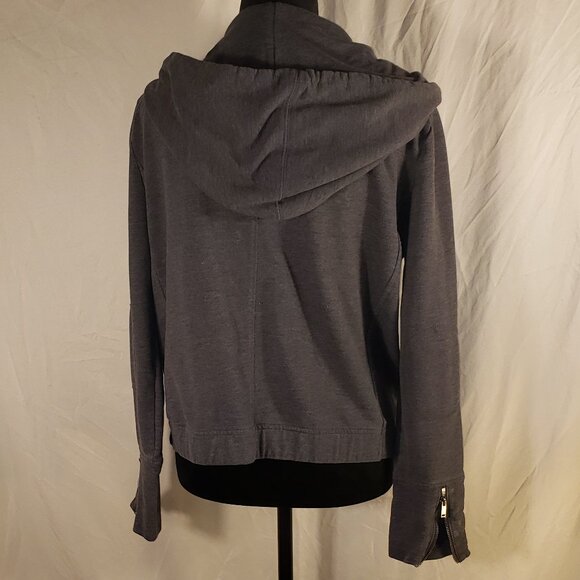 Banana Republic Dark Gray Zip-Up Hoodie - L - Picture 3 of 4
